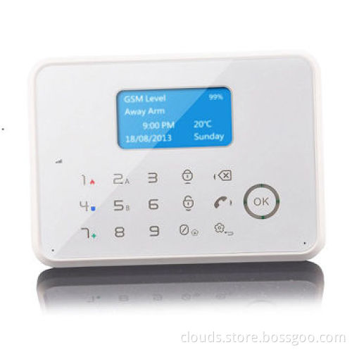 Wired/wireless home intruder alarm system with call function, temperature/App control, 3G + PSTNNew